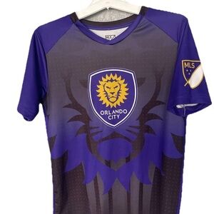 MLS Orlando City SC Boys' Jersey 12/14 Sublimated Poly